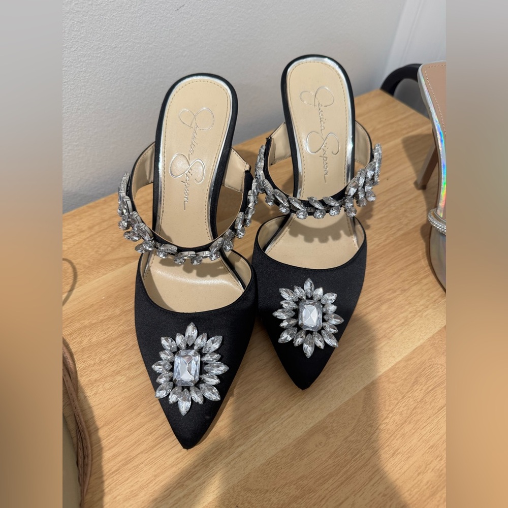 Black Statement Heels